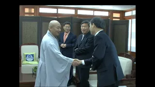 [BTN뉴스] 자승스님 문화재청장 예방