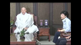 [BTN뉴스] 박근혜 자승스님 예방