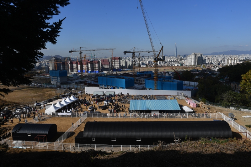 [상월선원 천막결사] 상월선원 전경
