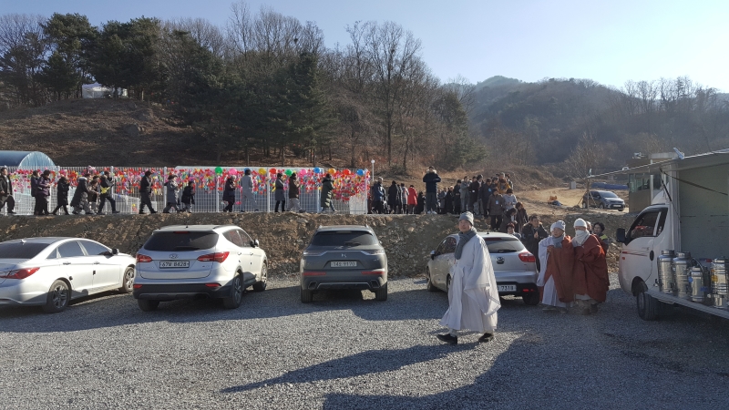 [상월선원 천막결사] 야외