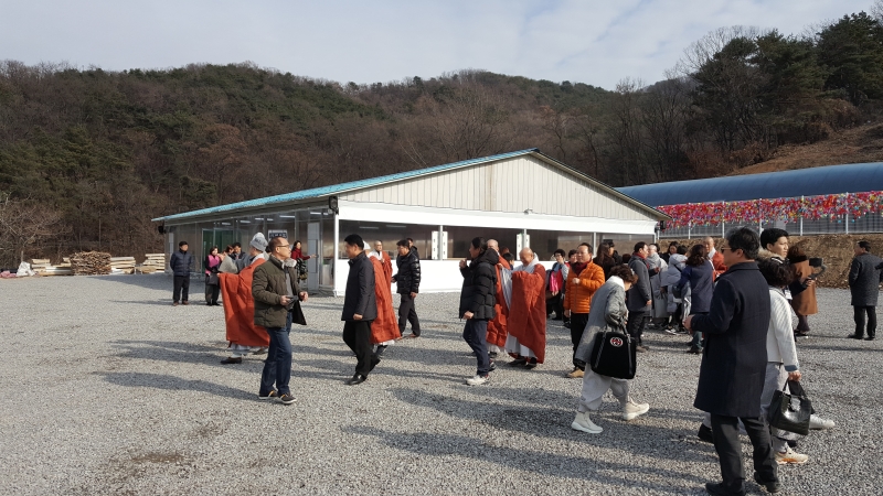 [상월선원 천막결사] 야외