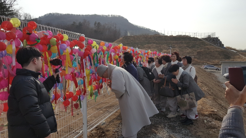 [상월선원 천막결사] 소원 빌기