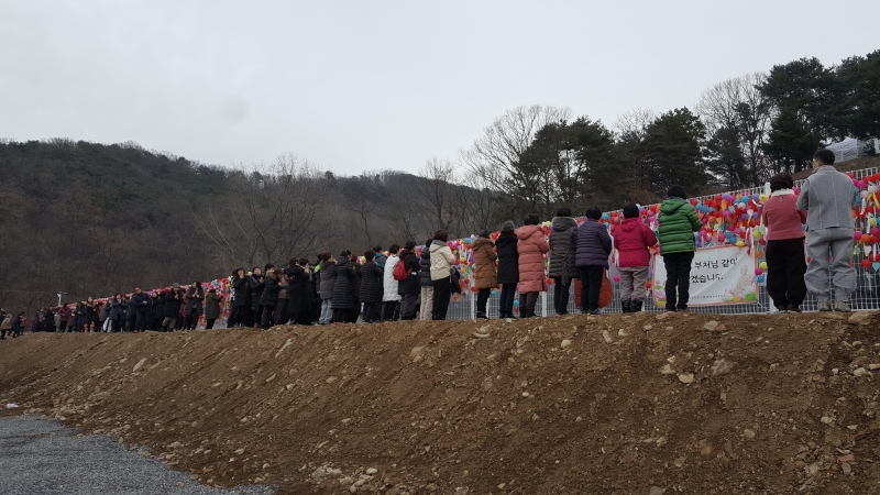[상월선원 천막결사] 외호대중 기도 정진(2)