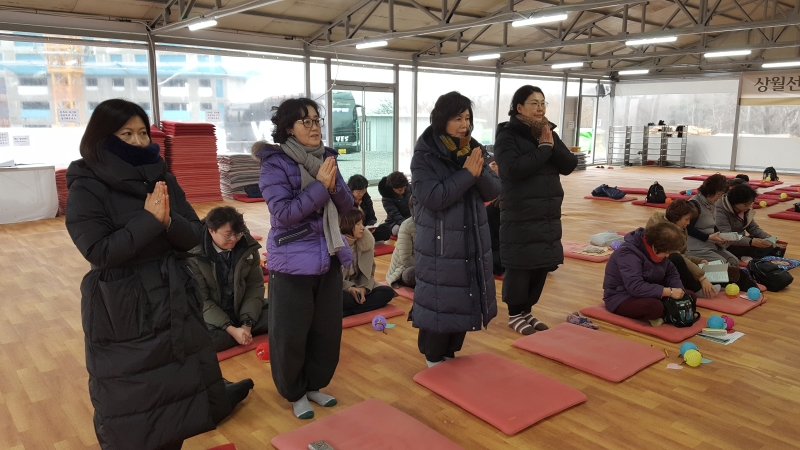 [상월선원 천막결사] 천막법당27