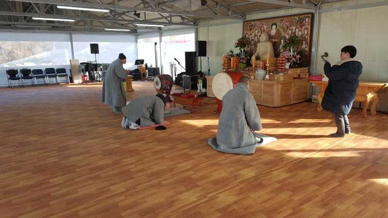 [상월선원 천막결사] 천막법당 (22)