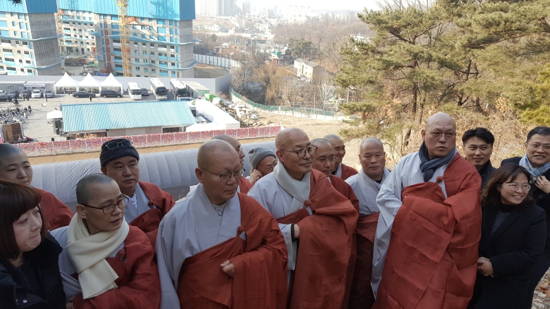 [상월선원 천막결사] 스님들