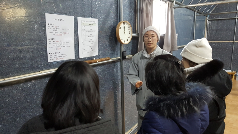[상월선원 천막결사] 천막 안3