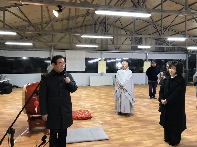 [상월선원 천막결사] 박원순 전 서울시장2