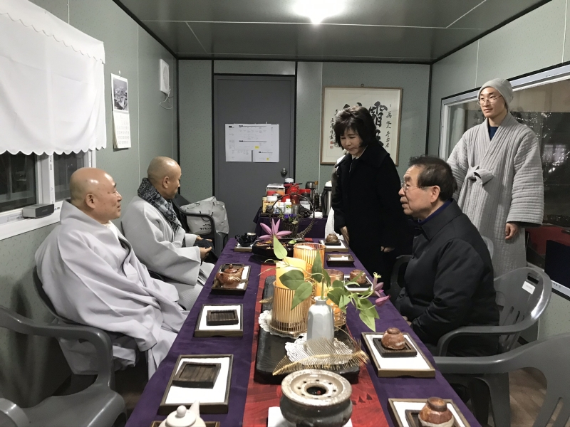 [상월선원 천막결사] 박원순 전 서울시장