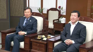 [BTN뉴스] 도종환 문체부 장관 자승스님 예방 