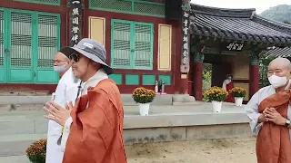 [삼보사찰108천리순례]9일차 법보종찰 해인사 도착